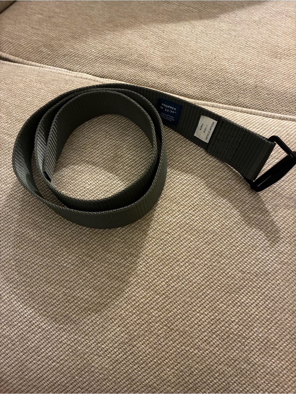 Propper Men's Tactical Belt in Olive Green 32”-34”